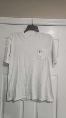 johnnie-O Santa Monica Pocket Tee White